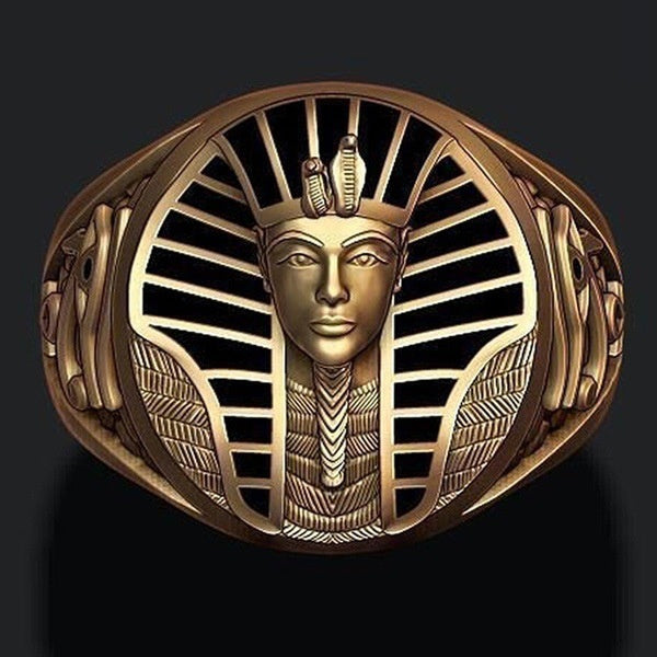 Creative Egyptian Pharaoh Cobra Men's Fashion Ring