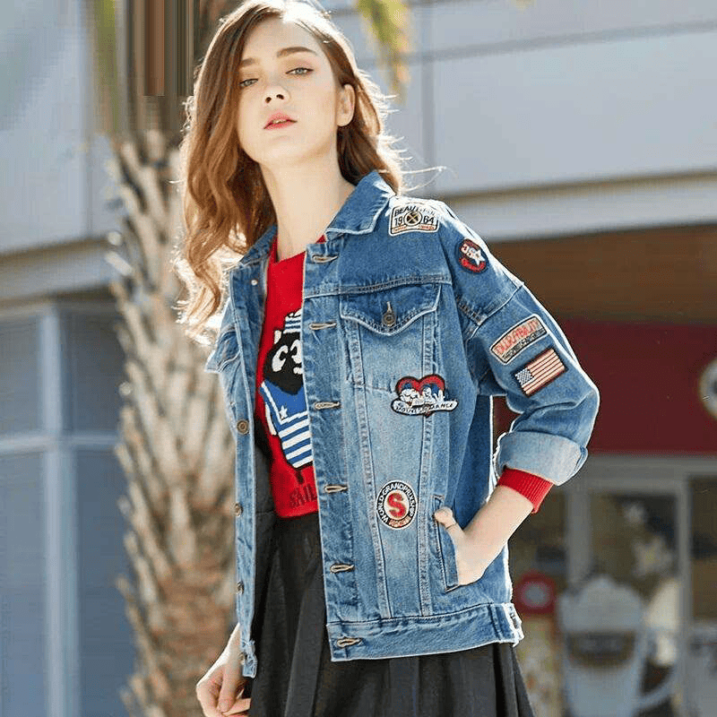 Cartoon Animation Shark Embroidery Cloth Paste