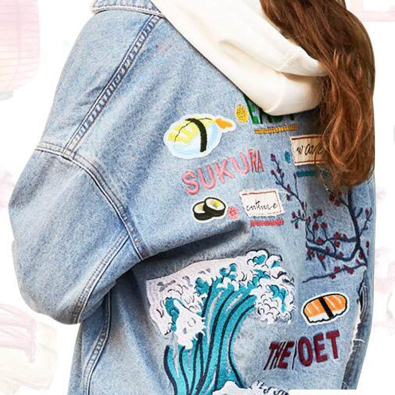 Cartoon Animation Shark Embroidery Cloth Paste