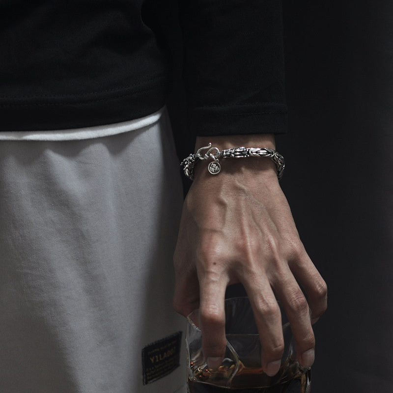 Double-headed Keel Bracelet Punk Gothic