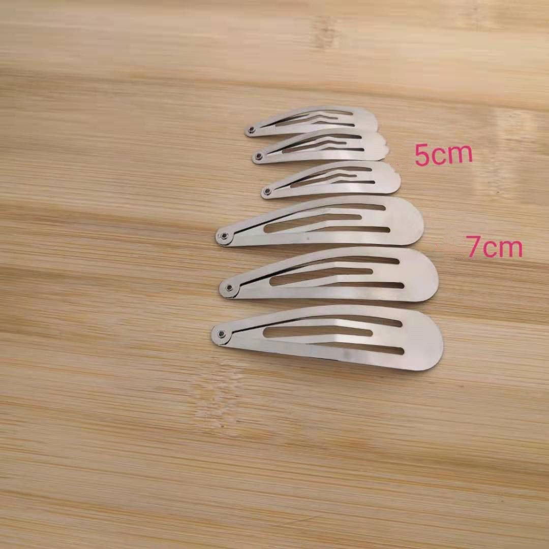 Hair Clips Hair Accessories Accessory Headdress DIY Ornament Round Head Without Hole BB Clip Hair Clip 5cm