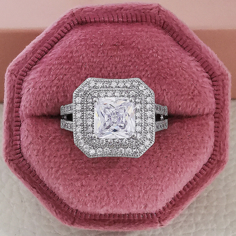 Colorfast Fashion Ring Irregular Fashion Versatile