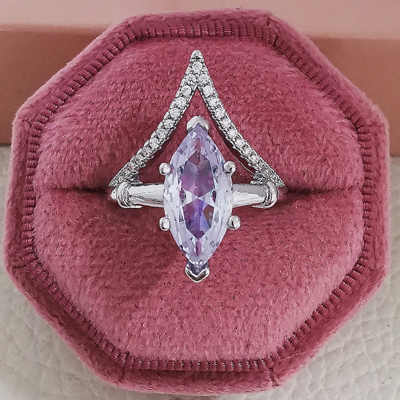 Colorfast Fashion Ring Irregular Fashion Versatile