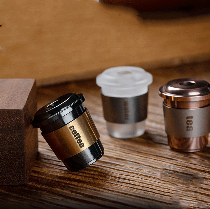 Paper Cup Pendant EDC Titanium Alloy